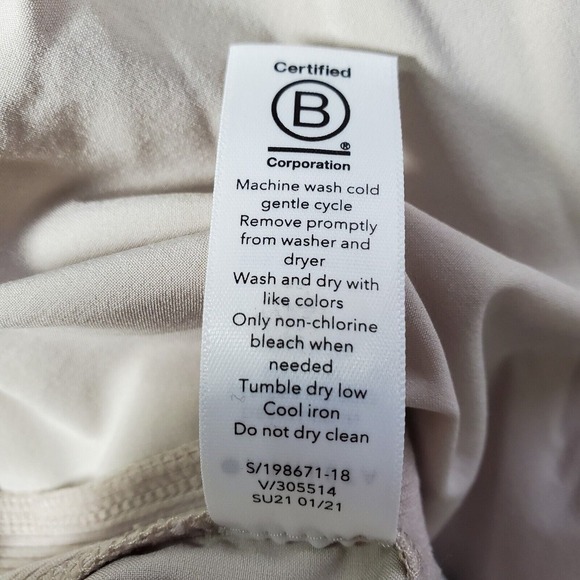 Athleta Brooklyn Joggers Womens Size 26 Beige Pants Travel Lounge‎ Minimalist - Picture 7 of 13